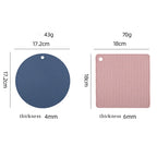 Descanso de silicone | Mesa e cozinha | Proteção Térmica | Estilo | Kit com 2 peças | Antiderrapante