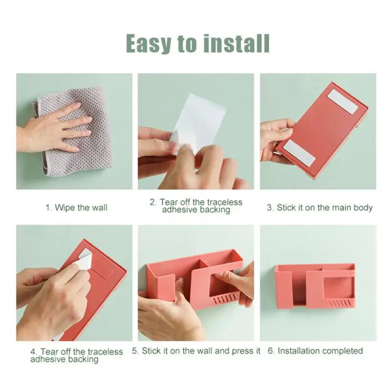 Suporte de parede para Smarphone e Controle Remoto