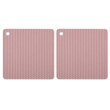 Descanso de silicone | Mesa e cozinha | Proteção Térmica | Estilo | Kit com 2 peças | Antiderrapante