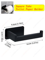 Porta-toalhas para banheiro I Suporte para papel higiênico I Ganchos de parede I Ganchos para roupão de banheiro