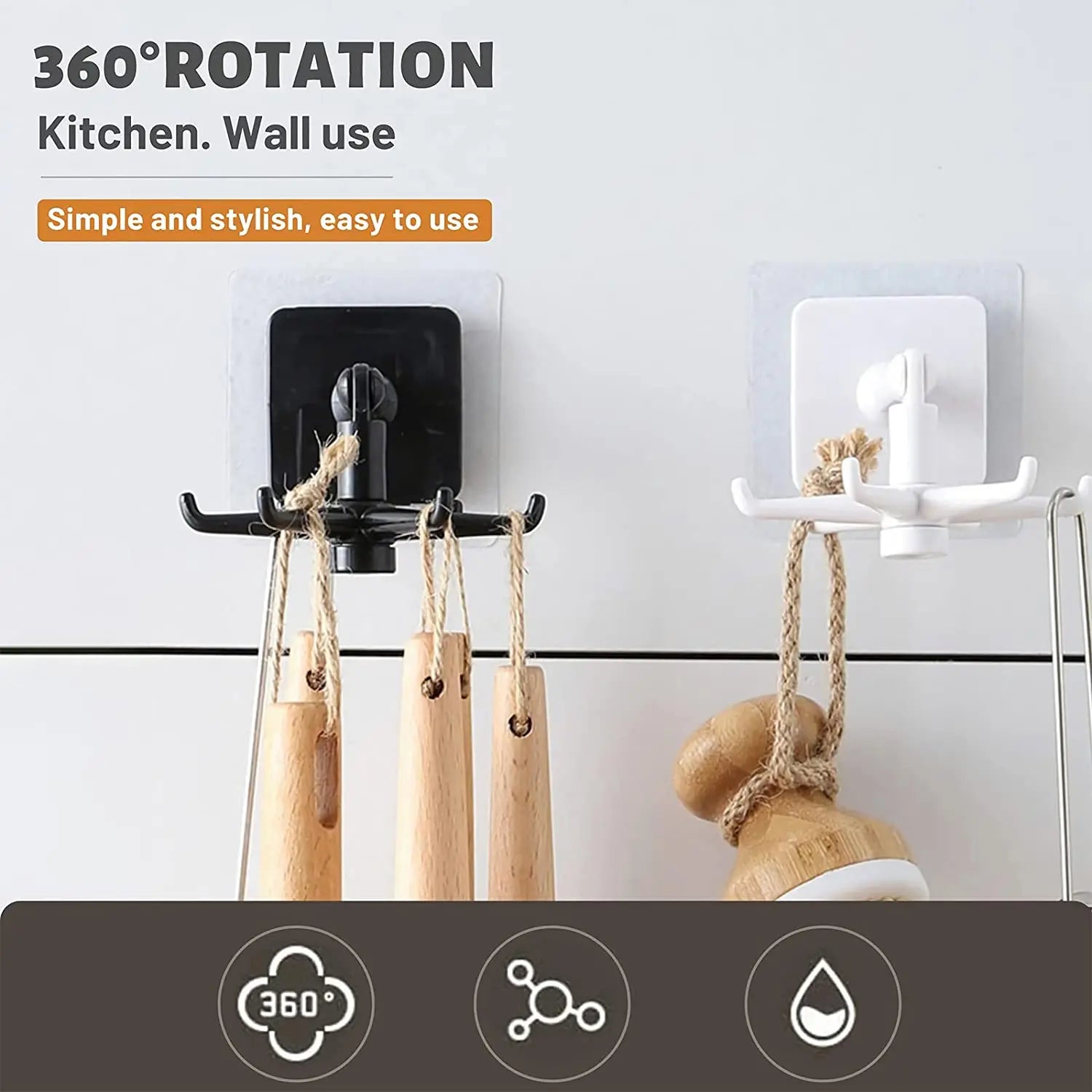 Suporte 360º para utensílios | Estilo mobile | Cozinha | Gourmet
