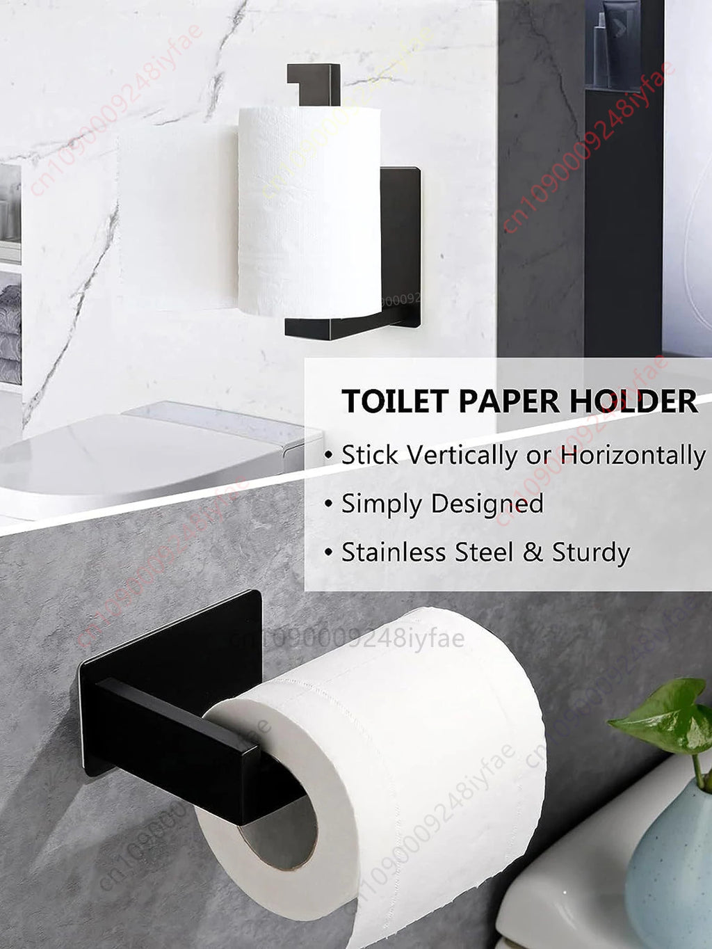 Porta-toalhas para banheiro I Suporte para papel higiênico I Ganchos de parede I Ganchos para roupão de banheiro