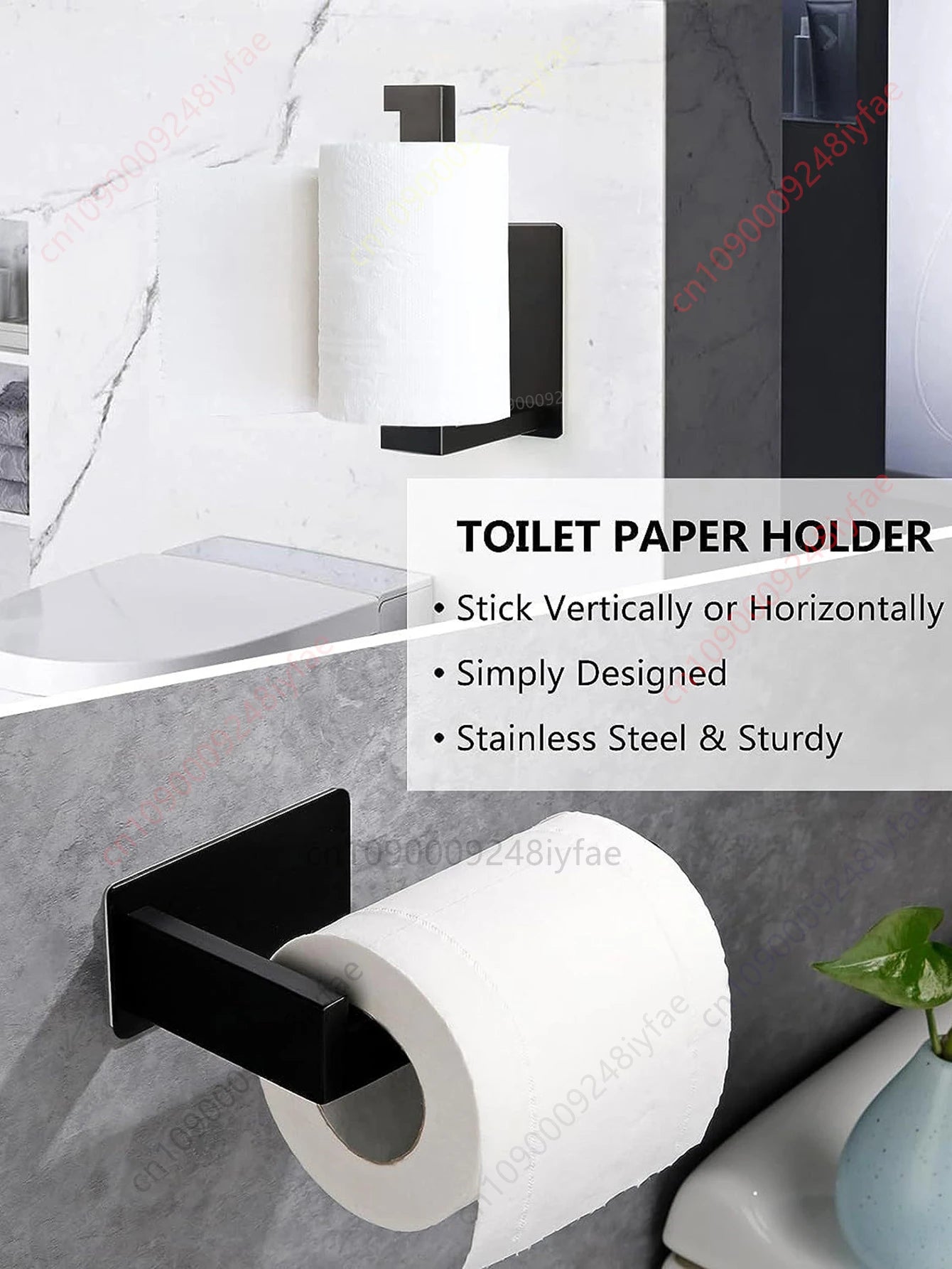 Porta-toalhas para banheiro I Suporte para papel higiênico I Ganchos de parede I Ganchos para roupão de banheiro