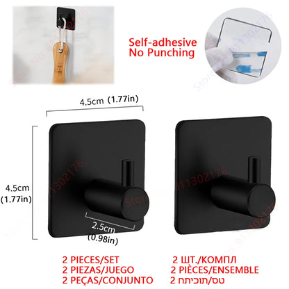 Suporte adesivo para toalhas de papel I Porta-guardanapos de cozinha I Suporte para papel higiênico I Dispensador de lenços de papel I Acessórios para banheiro e armário de armazenamento