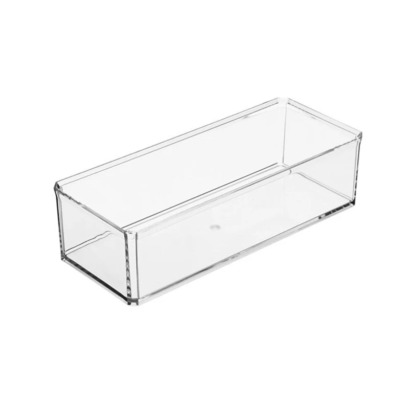 Sugar Bag Tea Storage Holder Trash Cans For Office Organizer Bags Divided Storage Bins With Lid Bin Box Transparent