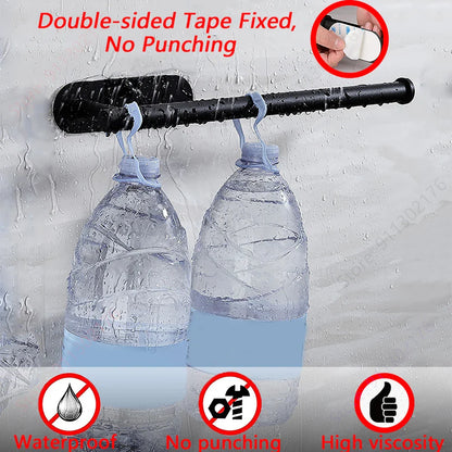 Suporte adesivo para toalhas de papel I Porta-guardanapos de cozinha I Suporte para papel higiênico I Dispensador de lenços de papel I Acessórios para banheiro e armário de armazenamento