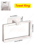 Porta-toalhas para banheiro I Suporte para papel higiênico I Ganchos de parede I Ganchos para roupão de banheiro