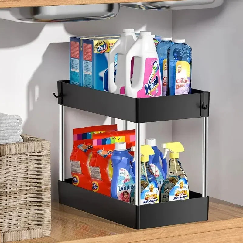 Mini-estante organizadora | Cozinha | Banheiro | Aço Inox