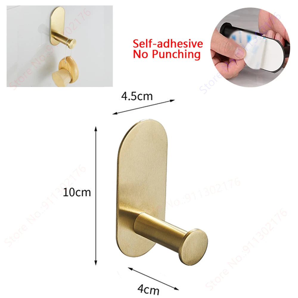 Suporte adesivo para toalhas de papel I Porta-guardanapos de cozinha I Suporte para papel higiênico I Dispensador de lenços de papel I Acessórios para banheiro e armário de armazenamento