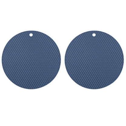 Descanso de silicone | Mesa e cozinha | Proteção Térmica | Estilo | Kit com 2 peças | Antiderrapante