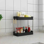 Mini-estante organizadora | Cozinha | Banheiro | Aço Inox