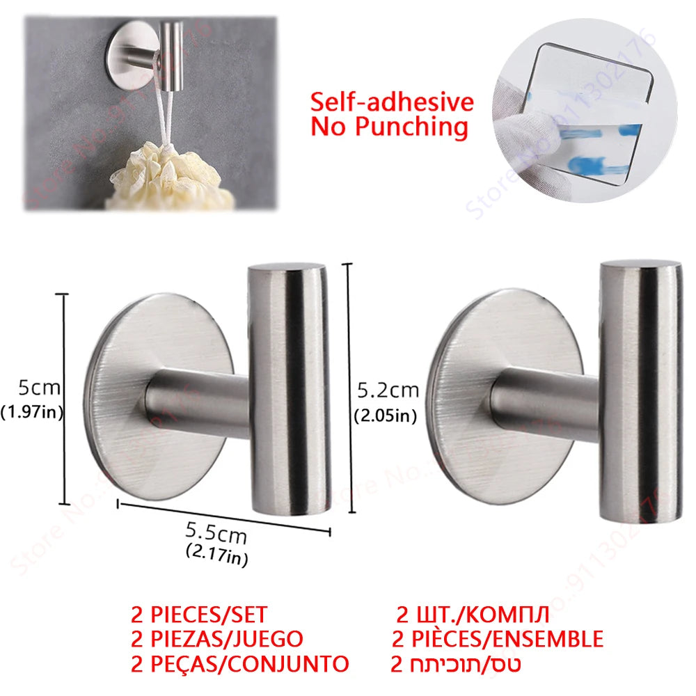 Suporte adesivo para toalhas de papel I Porta-guardanapos de cozinha I Suporte para papel higiênico I Dispensador de lenços de papel I Acessórios para banheiro e armário de armazenamento