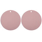Descanso de silicone | Mesa e cozinha | Proteção Térmica | Estilo | Kit com 2 peças | Antiderrapante