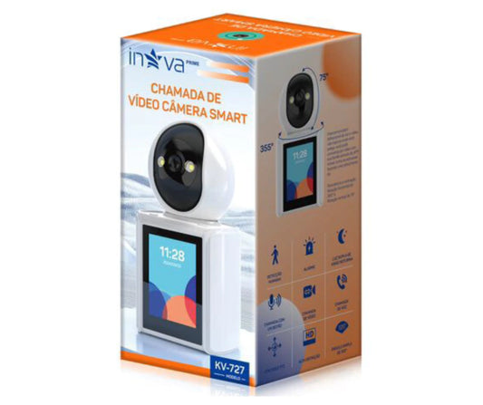 Câmera WiFi Smart Com Tela KV727