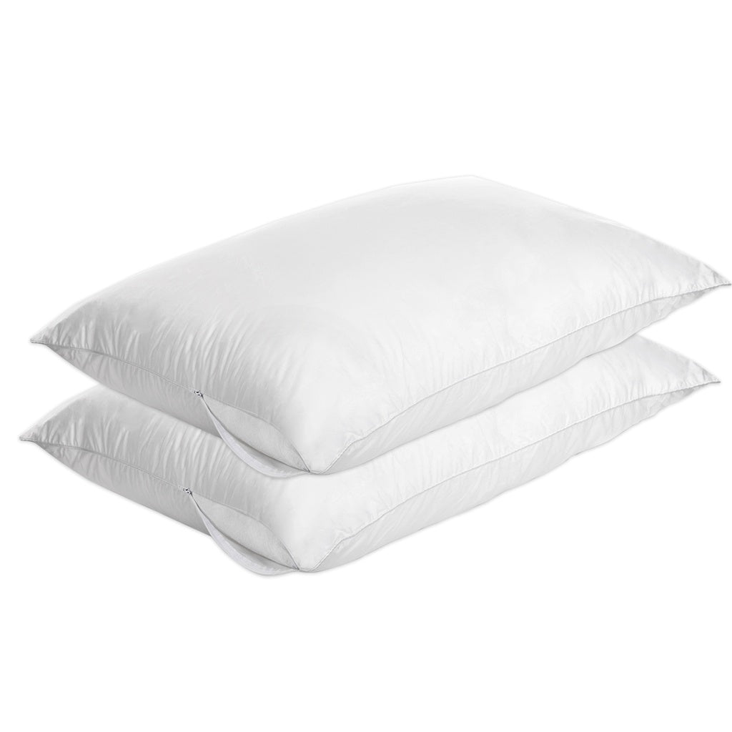 Kit Capa de Colchão com Zíper e 2 Capas de Traveseiro com Zíper